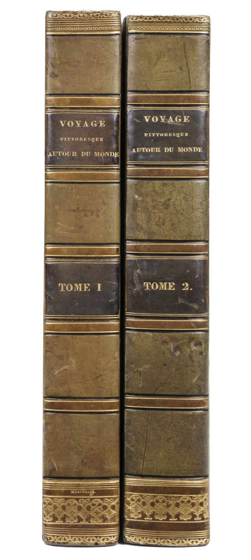 Dumont d'Urville (Jules Sebastien Cesar). Voyage Pittoresque Autour du Monde, 2 vols., 1834-35