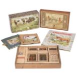 Games. A collection of 19th and early 20th century games, including The Game of Spellicans