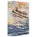 Johns (W.E). Biggles in the Baltic, 1st edition, London: Oxford University Press, 1940