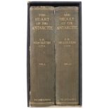 Shackleton (Ernest). The Heart of the Antarctic, 2 volumes, 1st edition, 1909