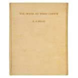 Milne (A.A.) The House at Pooh Corner, limited edition of 20, 1928