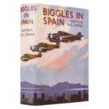 Johns (W.E). Biggles in Spain, 1st edition, London: Oxford University Press, 1939