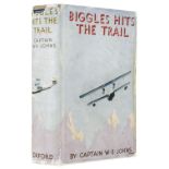 Johns (W.E). Biggles Hits The Trail, 1st edition, London: Oxford University Press, 1935