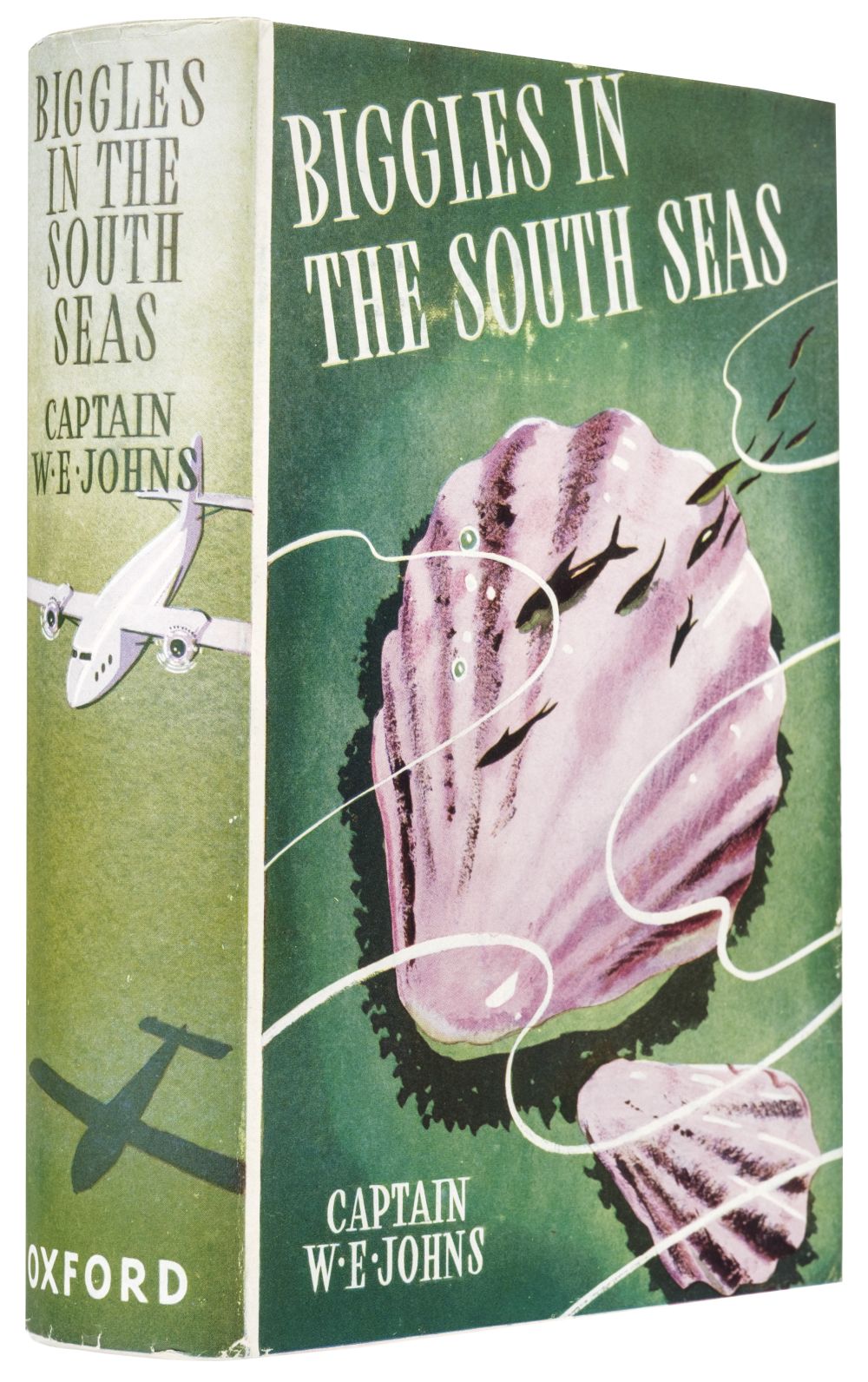 Johns (W.E). Biggles in the South Seas, 1st edition, London: Oxford University Press, 1940