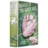 Johns (W.E). Biggles in the South Seas, 1st edition, London: Oxford University Press, 1940