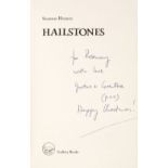 Heaney (Seamus, 1939-2013). Hailstones, 1st edition, Dublin: Gallery Books, 1984