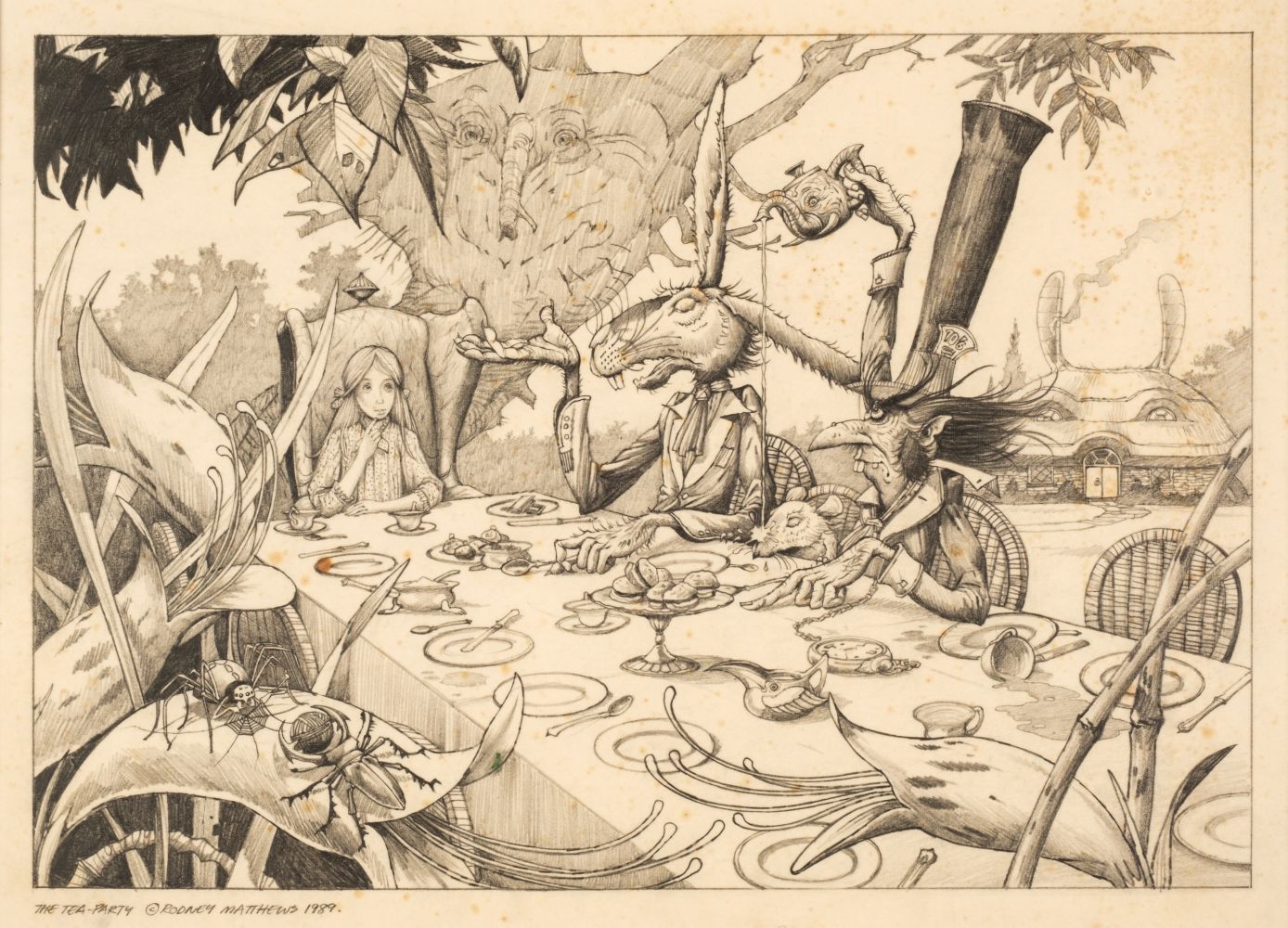 Matthews (Rodney, 1945-). The Tea-Party, Alice in Wonderland, 1989