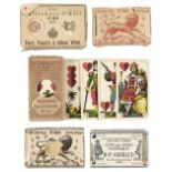 European playing cards. A group of 5 decks, circa 1879-1918