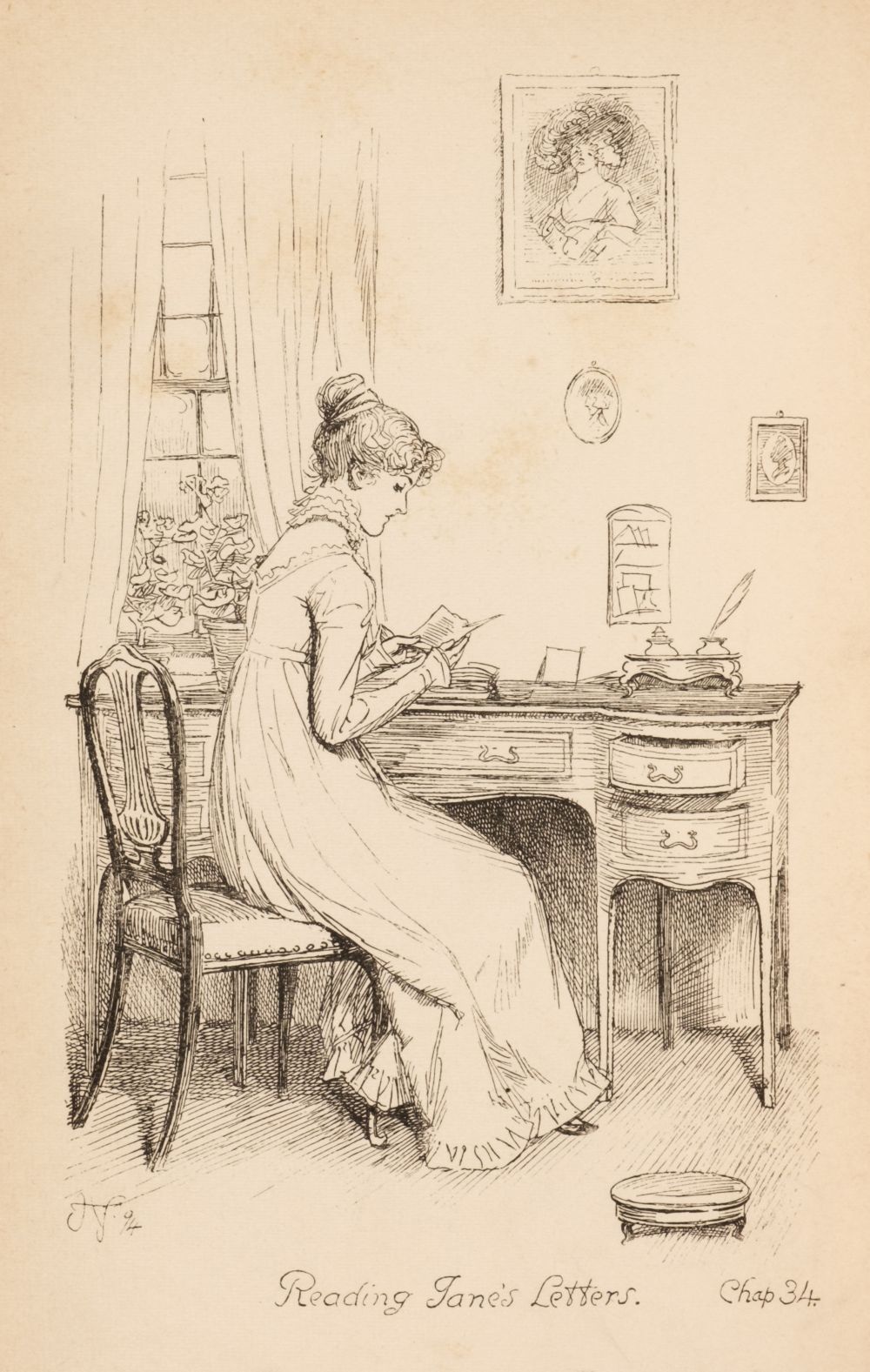 1894. Austen (Jane). Pride and Prejudice, 1st 'Peacock' edition - Image 2 of 2