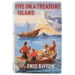 Blyton (Enid). Five on a Treasure Island, 1st edition, 1942