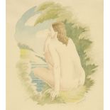 Jones (Harold, 1904-1992). Sitting Nude