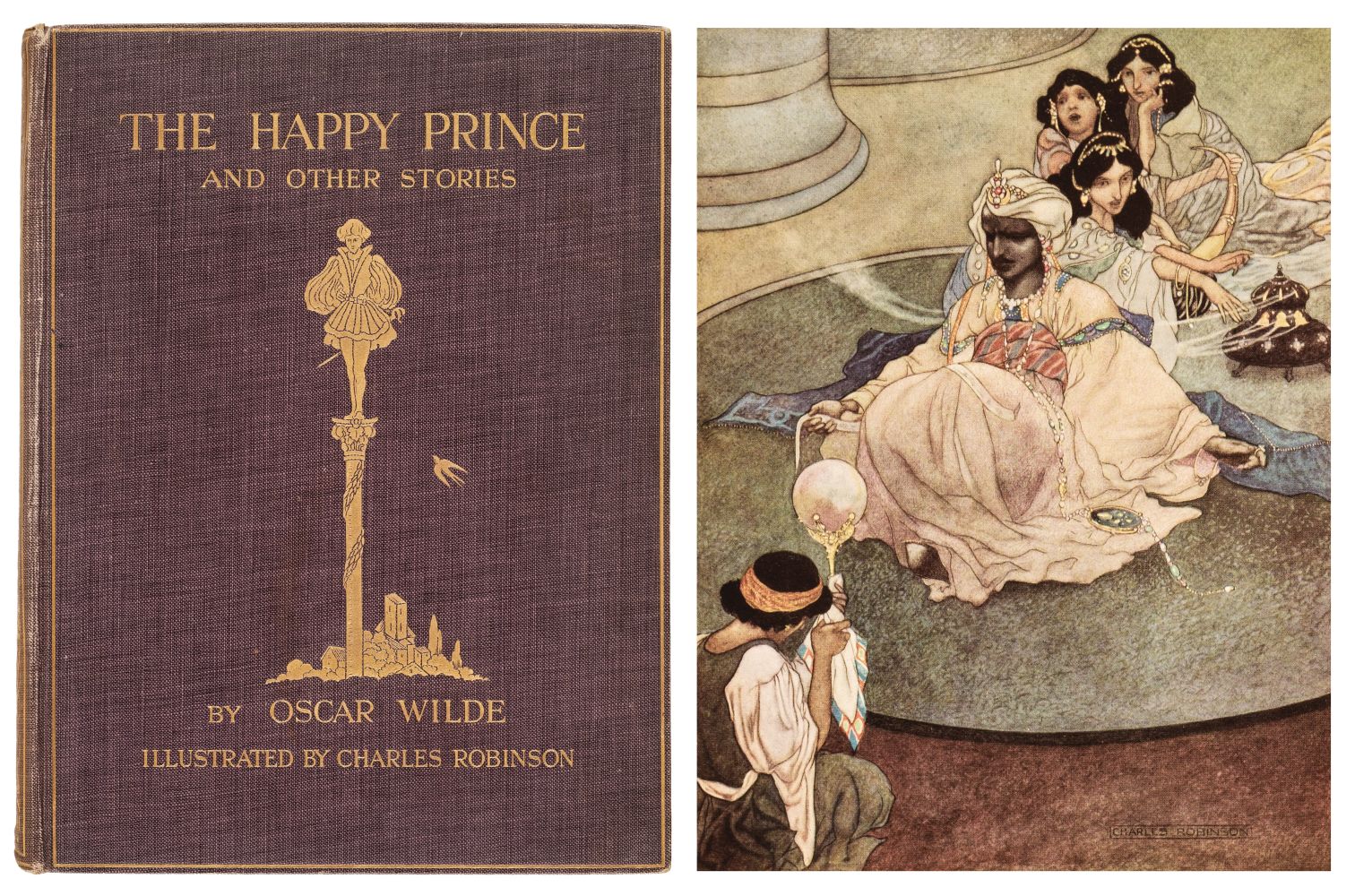 Robinson (Charles, illustrator). The Happy Prince, 1913