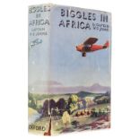 Johns (W.E). Biggles in Africa, 1st edition, London: Oxford University Press, 1936