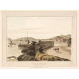 Cornwall. Daniell (W.), A collection of 27 aquatint views, 1825