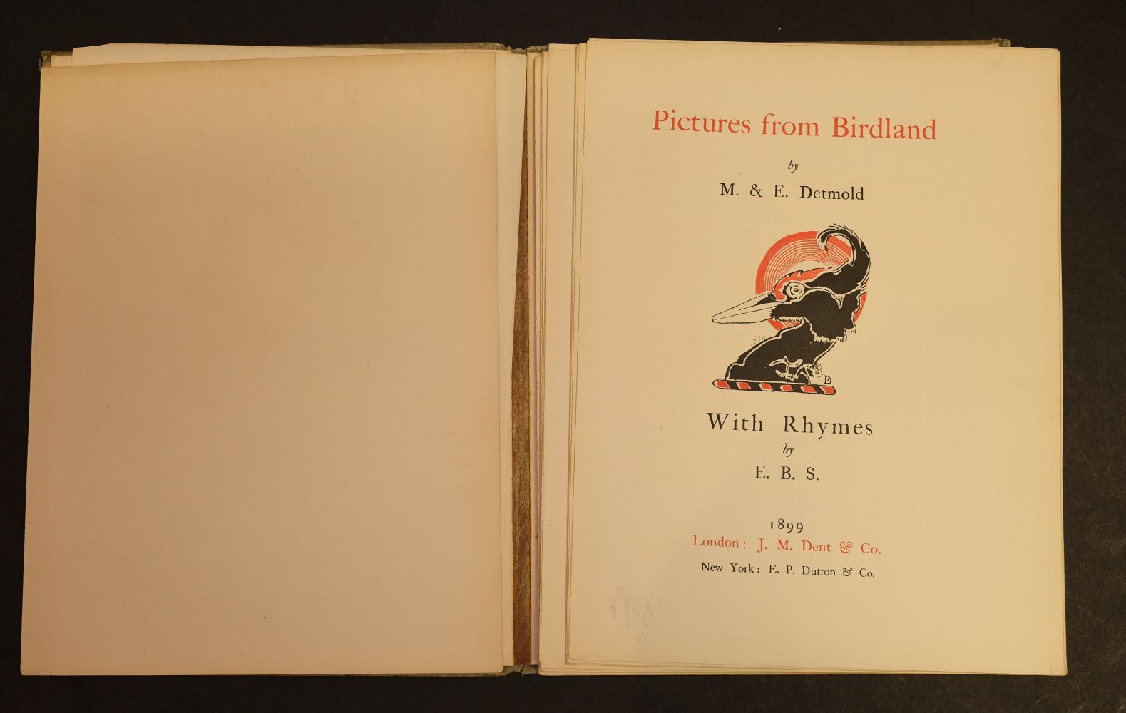 Detmold (Maurice and Edward). Pictures from Birdland, 1899 - Image 9 of 11