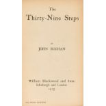 1915. Buchan (John). The Thirty-Nine Steps, 1st edition, London: William Blackwood and Sons, 1915