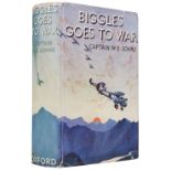 Johns (W.E). Biggles Goes To War, 1st edition, London: Oxford University Press, 1938