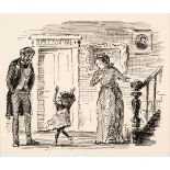 Ardizzone (Edward, 1900-1979). Ink drawing for 'Naughty Children: An Anthology' by Christianna