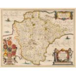 Devon. Jansson (Jan). Devoniae Descriptio. The Description of Devon, Amsterdam circa 1650