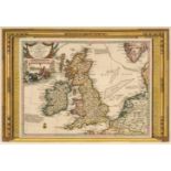 British Isles. A collection of 9 maps, 16th - 19th century