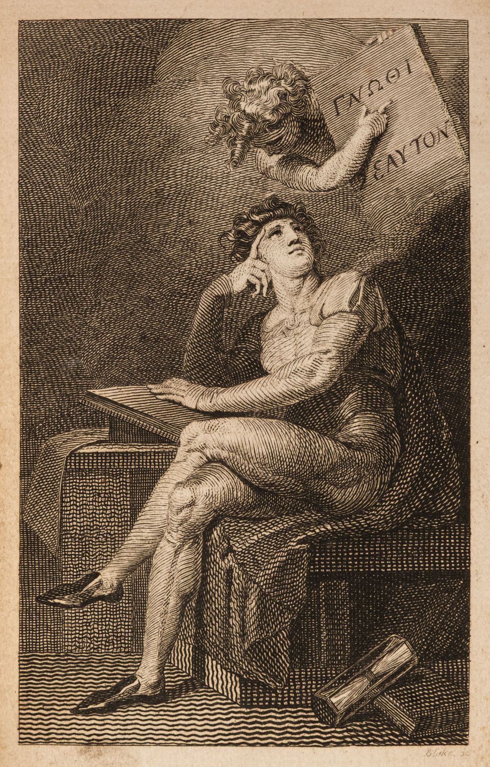 Blake (William, illustrator). Aphorisms on Man, 1789..., and others