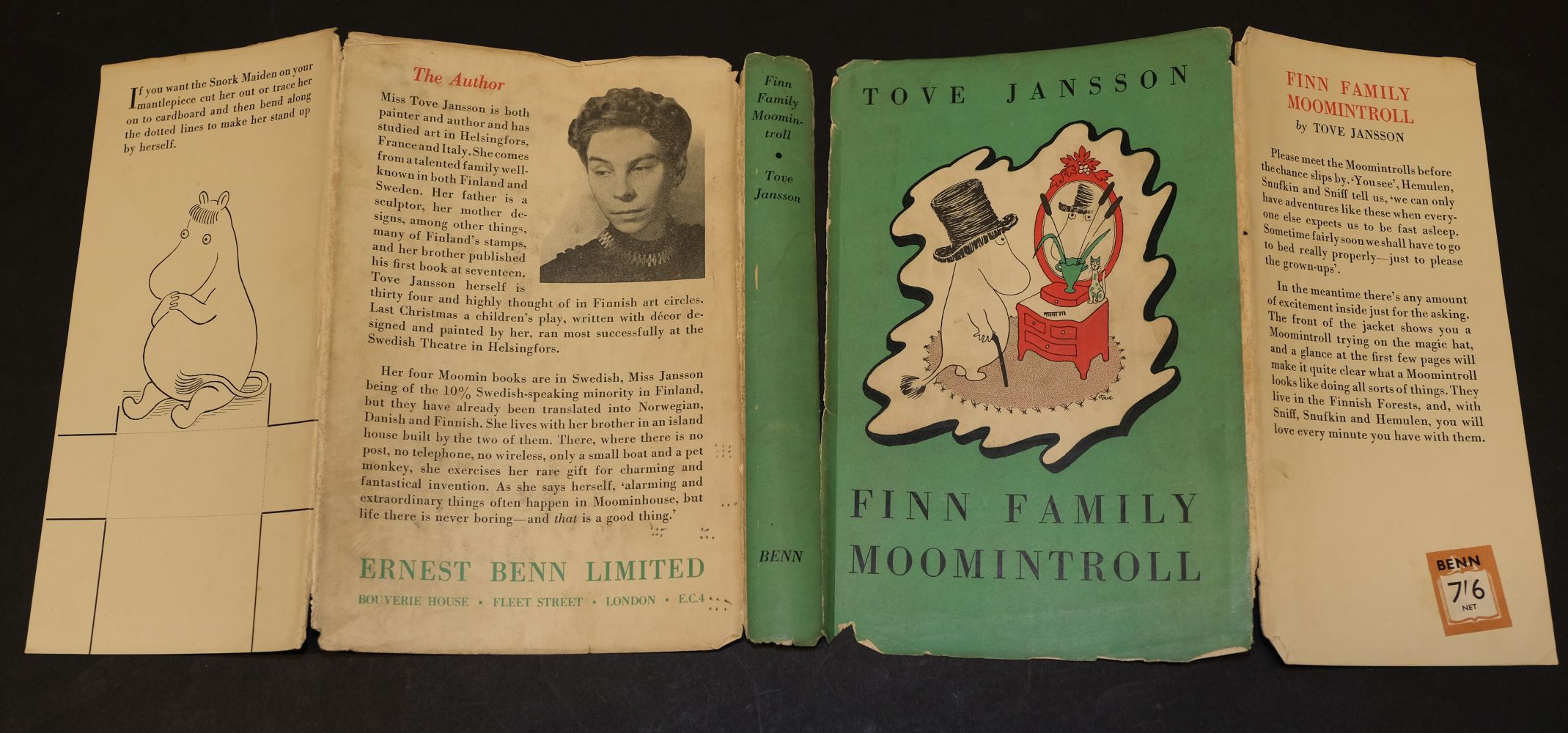 1950 Jansson (Tove). Finn Family Moomintroll, 1st English edition, 1950 - Image 2 of 13