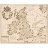 British Isles. Carte des trois Royaumes D'Angleterre D'Ecosse et D'Irlande..., 1735