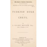 Turkey. A sammelband of works on Turkey published by the Eastern Question Association, [circa 1877]