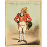 Gillray (James)...., ''only look at the General, Madam!''..., H. Humphrey, 5th March 1802