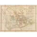 Lancashire. Myers (J. J.), This Map of the Town of Preston from Actual Survey..., 1836