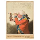 Gillray (James, after). The King of Brobdingnag and Gulliver, J. Gilderoy and S.W. Fores, circa