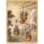Gillray (James). The Cabinetical Balance..., H. Humphrey, Feby. 16th 1806