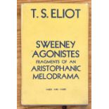 Eliot (T.S.) Sweeney Agonistes, 1st edition, 1932