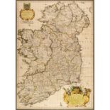 Ireland. Price (Charles), A Correct Map of Ireland, Divided into its Provinces..., 1711