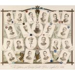 Cricket. The Captains of the County Cricket Clubs of England for 1886, Blake & Mackenzie, 1886