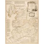 Lancashire & Cheshire. A collection of approximately 38 maps, 17th - 19th century