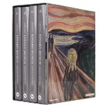 Woll (Gerd). Edvard Munch, Complete Paintings, 4 volumes, 1st U.K. edition, Thames & Hudson, 2009