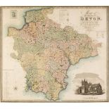 Devon. Greenwood (C. & J.), Map of the County of Devon from an actual Survey..., 1829