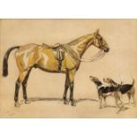 Aldin (Cecil). Pair of Horse portraits, circa 1925