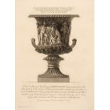 Piranesi (Giovanni Battista, 1720-1778), Vaso antico ... il Sagrifizio d'Ifigenia, etching
