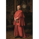 Seiler (Carl Wilhelm Anton, 1846-1921). The Cardinal, 1892, oil on wood panel, signed