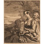 Visscher (Cornelis, 1628-1629), Roma Mother with Children, 1656-1657, engraving,