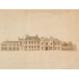Attributed to William Atkinson (1774/5–1839). North Elevation of a Design ... Stock Place, 1814