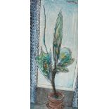 Cox (Morris, 1903-1998). Tall Pot Plant, 1983