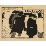 Vallotton (Félix, 1865-1925). Les Amateurs des Estampes, 1892, woodcut, and 25 others