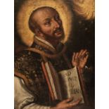 Spanish School. Saint Ignatius of Loyola, probably early 17th Century, oil on canvas,