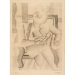 Léger (Fernand, 1881-1955). Le Fumeur, 1920