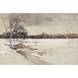 Wallace (Robert Craig, 1886-1969). Winter Afternoon & Gloomy Winter, 1922-23