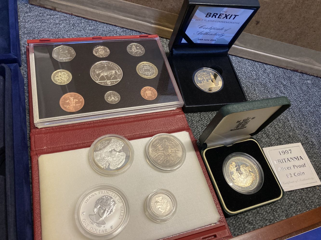 Proof Coins. A mixed collection of proof coins, - Bild 4 aus 4