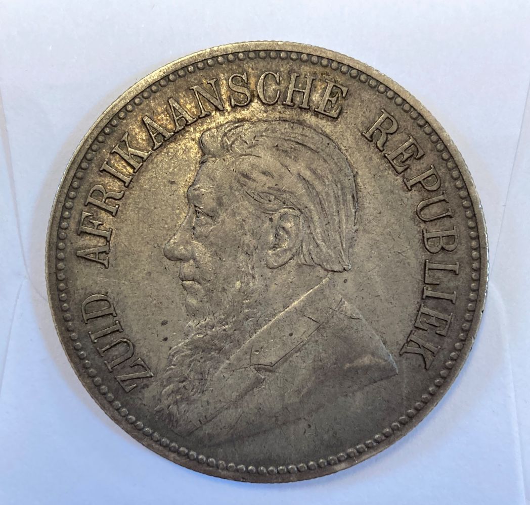 South Africa. Five Shillings, 1892